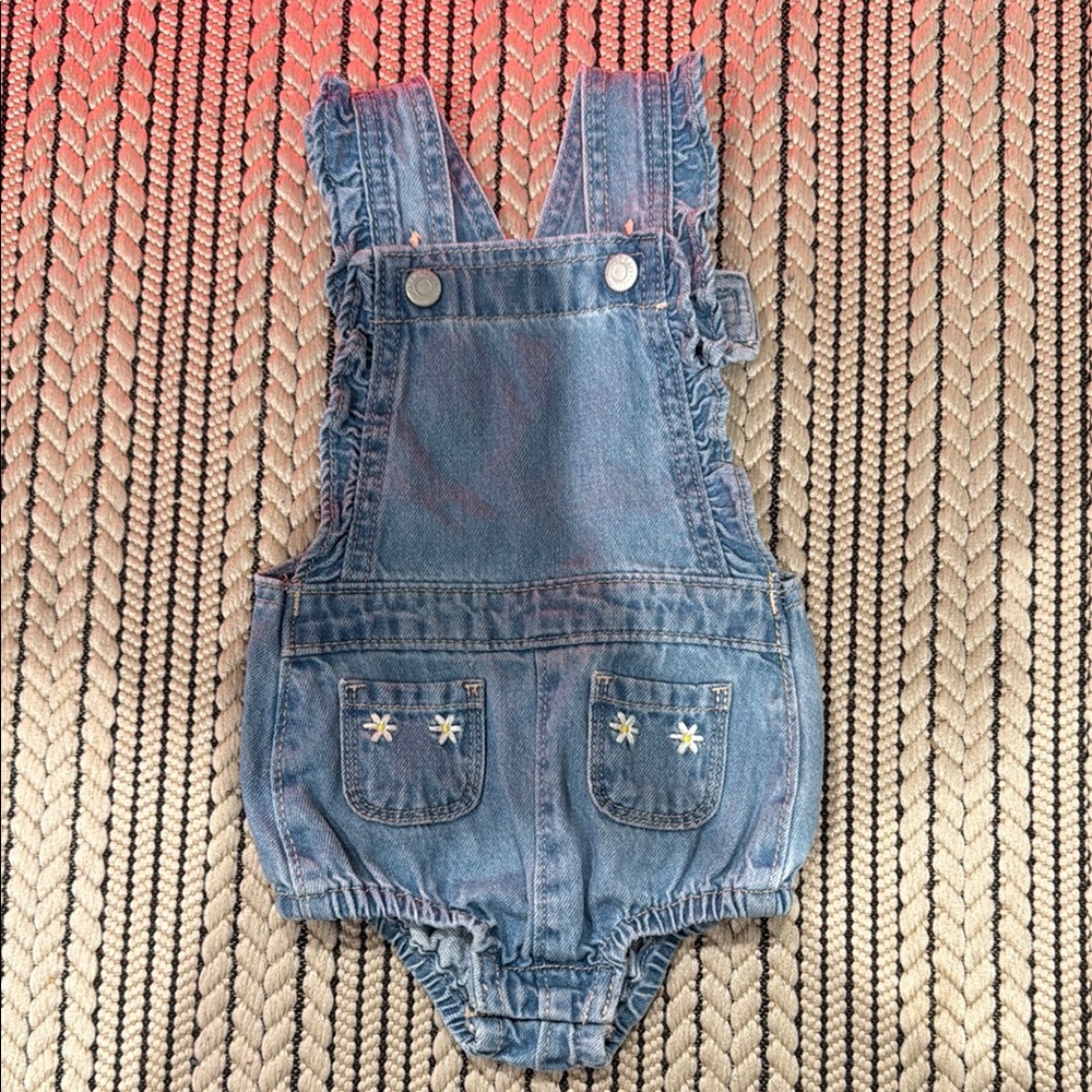 Denim Blue Kids Overalls
